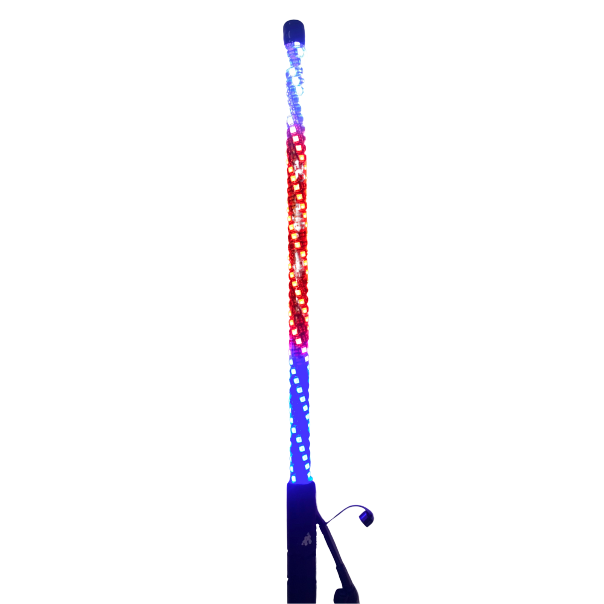 4' LED Whip Elite HD II Pair Magnetic Mount