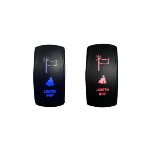 4' LED Whip Elite HD II Pair Magnetic Mount